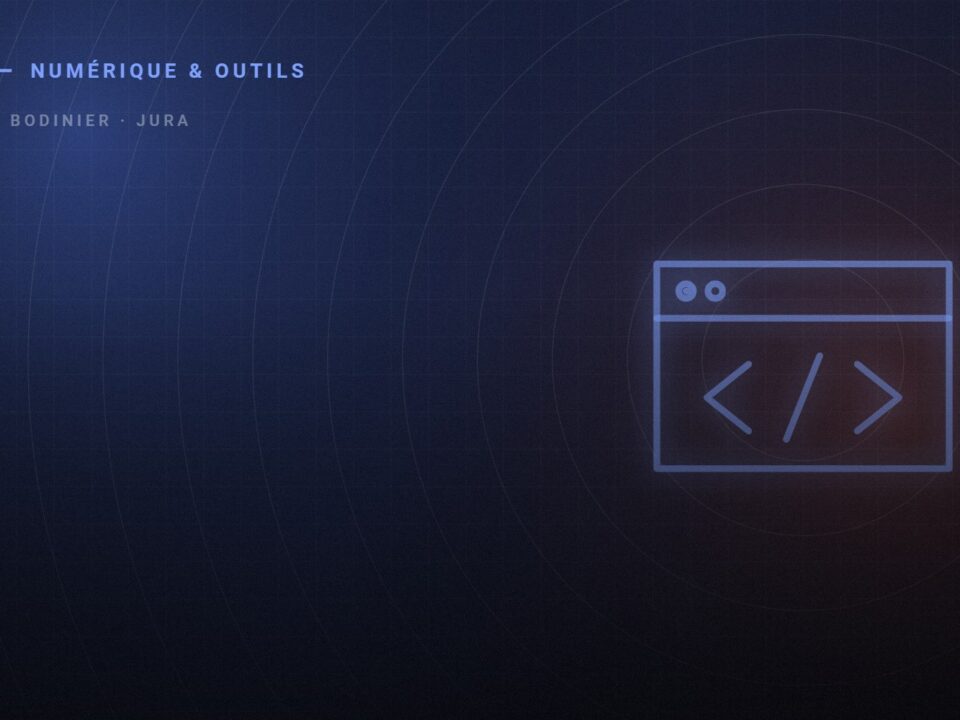 Illustration du corpus Numérique & Outils — JB Bodinier, Jura