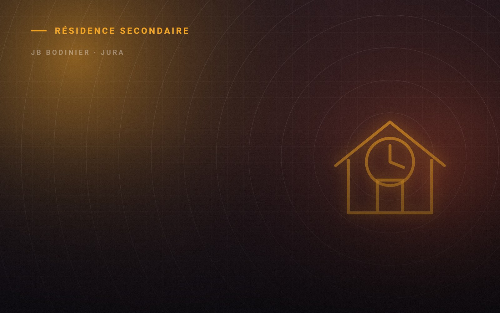 Illustration du corpus Résidence secondaire — JB Bodinier, Jura